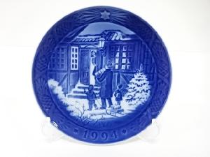 ROYAL COPENHAGEN　ロイヤルコペンハーゲン　「お父さんとお買い物」　イヤープレート　1994年